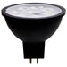 6.5MR16/LED/40'/830/12V/BLACK , Lamps , SATCO, Bi Pin GU5.3,Black,LED,MR,MR LED,MR16,Soft White