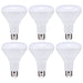 8.5BR30/LED/830/120V/6PK , Lamps , SATCO, BR & R LED,BR30,Frost,LED,Medium,Reflector,Warm White