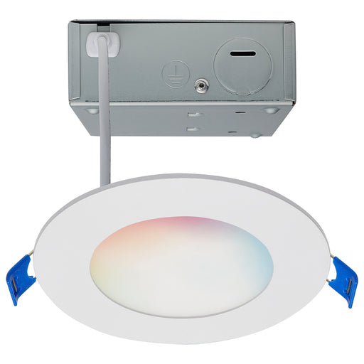 9WLED/DW/4/RGBTW/RND/WH , Fixtures , Starfish, Direct Wire,Integrated,Integrated LED,LED,Recessed,Remote Driver LED Downlight