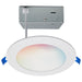 12WLED/DW/6/RGBTW/RND/WH , Fixtures , Starfish, Direct Wire,Integrated,Integrated LED,LED,Recessed,Remote Driver LED Downlight