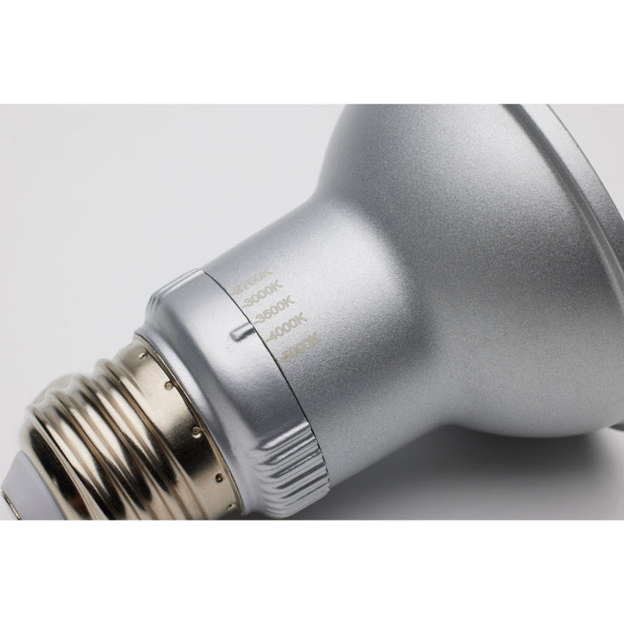 5.5PAR20/LED/5CCT/FL/120V , Lamps , SATCO, LED,LED PAR,Medium,PAR,PAR20,Silver,Warm White to Natural Light