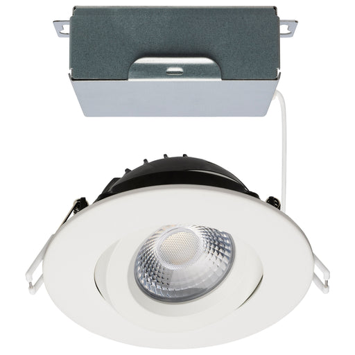 12W/DW/GBL/4/CCT/RND/RD/WH R1 , Fixtures , SATCO, Direct Wire,Integrated,LED,Recessed,Remote Driver LED Downlight
