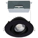 12W/DW/GBL/4/CCT/RND/RD/BK R1 , Fixtures , SATCO, Direct Wire,Integrated,LED,Recessed,Remote Driver LED Downlight
