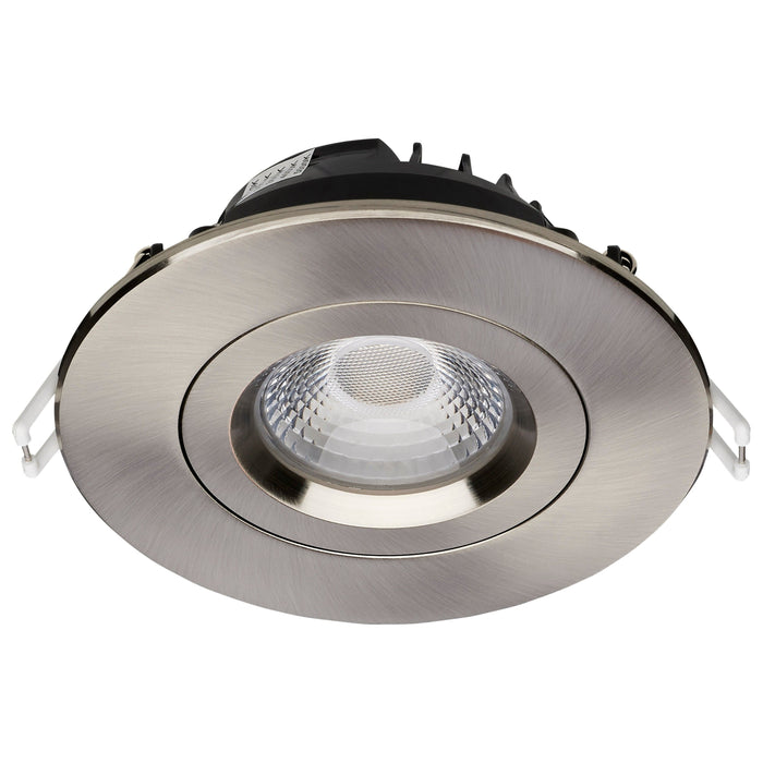 12W/DW/GBL/4/CCT/RND/RD/BN R1 , Fixtures , SATCO, Direct Wire,Integrated,LED,Recessed,Remote Driver LED Downlight