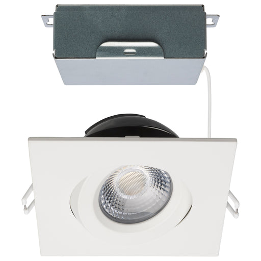 12W/DW/GBL/4/CCT/SQ/RD/WH R1 , Fixtures , SATCO, Direct Wire,Integrated,LED,Recessed,Remote Driver LED Downlight