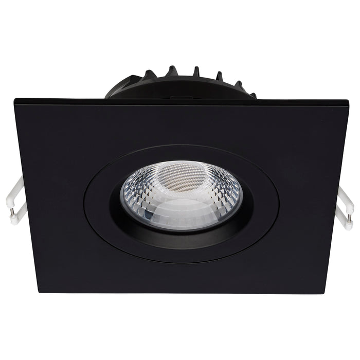 12W/DW/GBL/4/CCT/SQ/RD/BK R1 , Fixtures , SATCO, Direct Wire,Integrated,LED,Recessed,Remote Driver LED Downlight