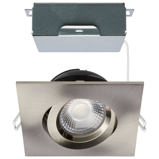 12W/DW/GBL/4/CCT/SQ/RD/BN R1 , Fixtures , SATCO, Direct Wire,Integrated,LED,Recessed,Remote Driver LED Downlight