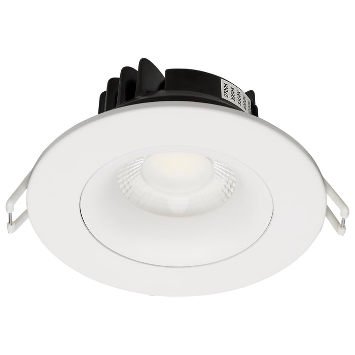 12W/DW/GBL/3.5/CCT/RND/RD/WH R1 , Fixtures , SATCO, Direct Wire,Integrated,LED,Recessed,Remote Driver LED Downlight