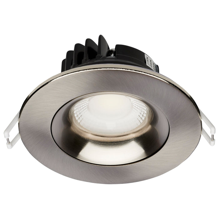 12W/DW/GBL/3.5/CCT/RND/RD/BN R1 , Fixtures , SATCO, Direct Wire,Integrated,LED,Recessed,Remote Driver LED Downlight