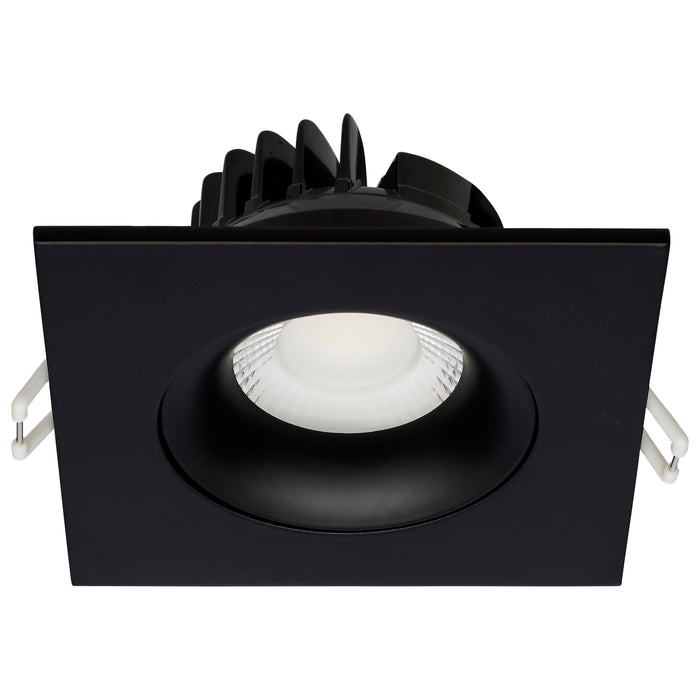 12W/DW/GBL/3.5/CCT/SQ/RD/BK R1 , Fixtures , SATCO, Direct Wire,Integrated,LED,Recessed,Remote Driver LED Downlight