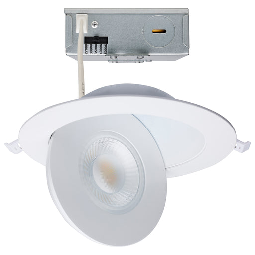 15WLED/GBL/6/CCT/RND/WH , Fixtures , SATCO, Direct Wire,Integrated,Integrated LED,LED,Recessed,Remote Driver LED Downlight