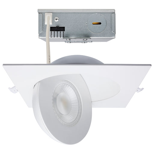 15WLED/GBL/6/CCT/SQ/WH , Fixtures , SATCO, Direct Wire,Integrated,Integrated LED,LED,Recessed,Remote Driver LED Downlight