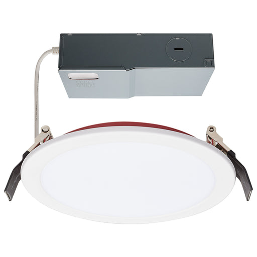 13WLED/6/FR/CCT/SLF/RD/FL/RND , Fixtures , SATCO, Direct Wire,Integrated,LED,Recessed,Remote Driver LED Downlight