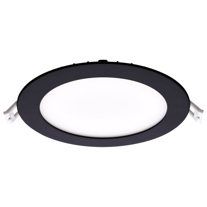 12WLED/DW/6/CCT-SEL/RND/RD/BK , Fixtures , SATCO, Direct Wire,Integrated,LED,Recessed,Remote Driver LED Downlight