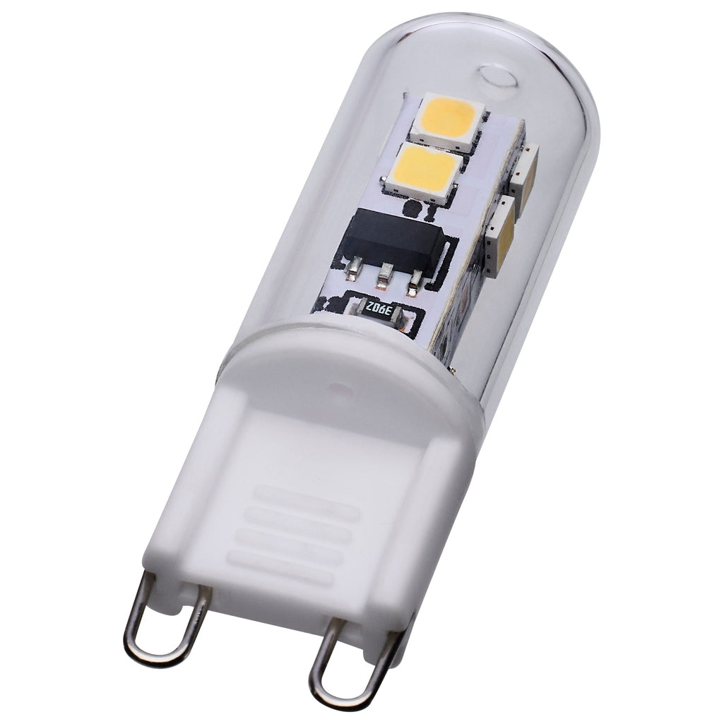 SATCO 2 Watt T4 LED - Clear Finish - G9 Base - 5000K - 120 Volt - 200 ...