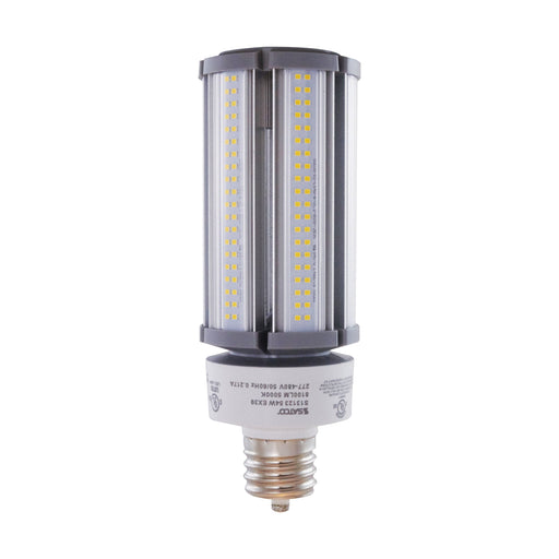 54W/LED/HID/5K/277-480V/EX39 , Lamps , SATCO, Clear,Corncob,HID Replacements,LED,Mogul Extended,Natural Light