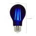 6.5A19/BL/LED/E26/120V , Lamps , SATCO, A19,Black,LED,Medium,Type A