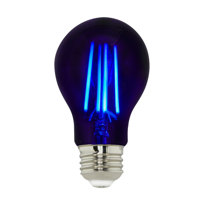 6.5A19/BL/LED/E26/120V , Lamps , SATCO, A19,Black,LED,Medium,Type A