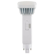 9W PL 4-Pin LED - 1100 Lumens - G24q Base - CCT Selectable - White Finish - 120-227Vs