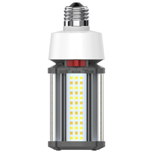 18W/LED/CCT/277-347V/E26 , Lamps , Hi-Pro, Corncob,HID Replacements,LED,Medium,Warm to Cool White,White