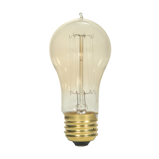 40A15/13S/CL/120V VINTAGE , Lamps , SATCO, A15,Clear,Incandescent,Medium,Type A,Vintage Light,Warm White