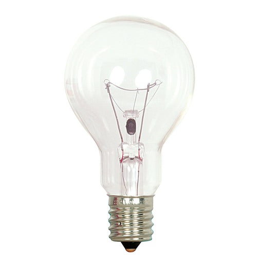 40A15/CLEAR 120V INT 2/CD , Lamps , SATCO, A15,Clear,General Service,Incandescent,Intermediate,Type A,Warm White