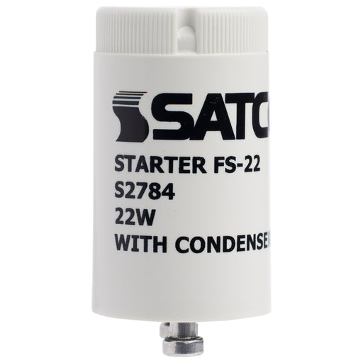FS22 STARTER W/CONDENSOR , Hardware , SATCO, Ballasts,Starters