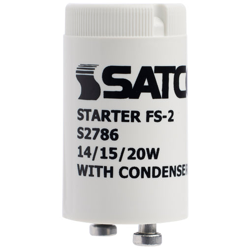 FS2 STARTER W/CONDENSOR , Hardware , SATCO, Ballasts,Starters