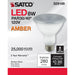 8PAR30/LN/LED/40'/AMBER , Lamps , SATCO, Clear,LED,LED PAR,Medium,PAR,PAR30LN