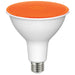 11.5PAR38/LED/90'/AMBER , Lamps , SATCO, Amber,LED,LED PAR,Medium,PAR,PAR38