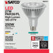 27PAR38/LED/940/HL/120-277V , Lamps , SATCO, Cool White,LED,LED PAR,Medium,PAR,PAR38,Silver