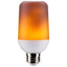 2.5/LED/T19/FLAME/816/120V/E26 , Lamps , SATCO, LED,Medium,Specialty,T19,White