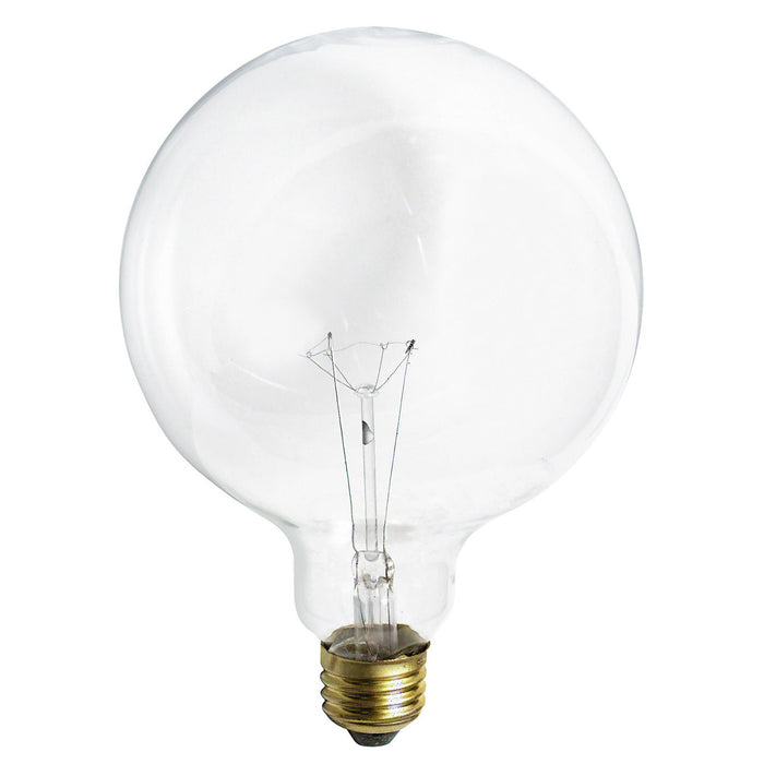 150G40 CLEAR , Lamps , SATCO, Clear,G40,Globe,Globe Light,Incandescent,Medium,Warm White