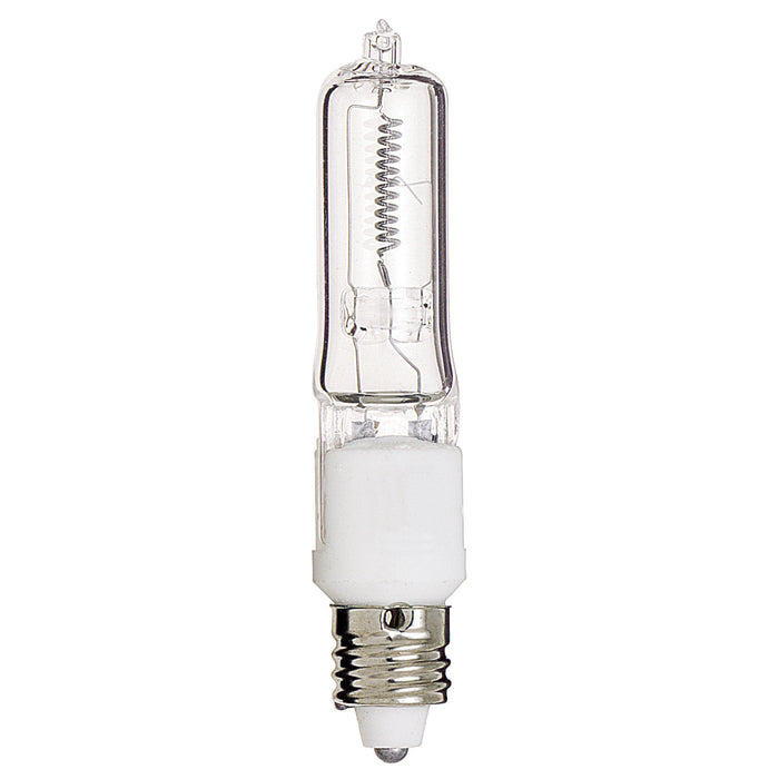 150Q/CL 120V. MINI-CAN , Lamps , SATCO, Clear,Halogen,Mini Candelabra,Single Ended Halogen,T4.5,Warm White