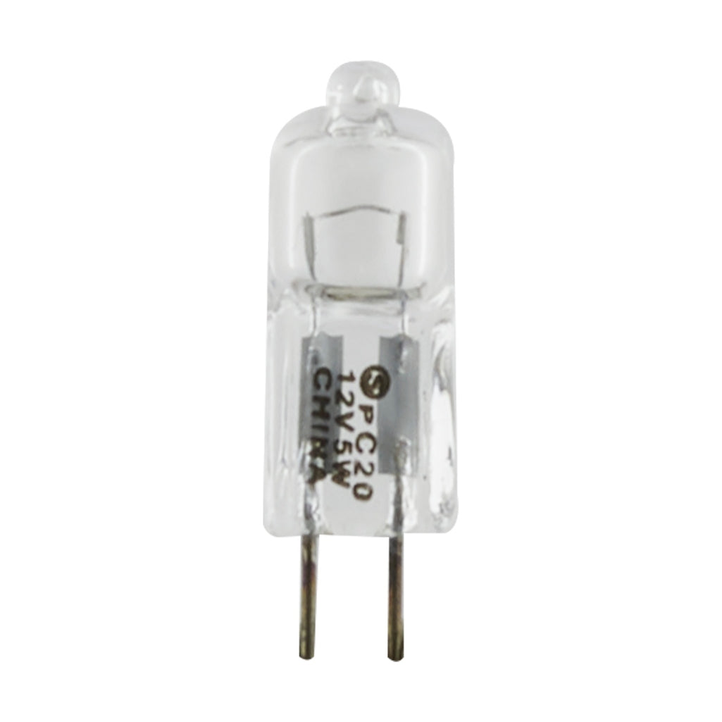 SATCO 5 Watt - Halogen - T3 - Clear - 2000 Average rated hours - 50 ...