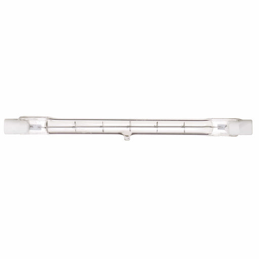 200T3Q/CL/L 118MM CARDED 120V , Lamps , SATCO, Clear,Double Ended,Double Ended Halogen,Double Ended Recessed Single Contact,Halogen,T3,Warm White