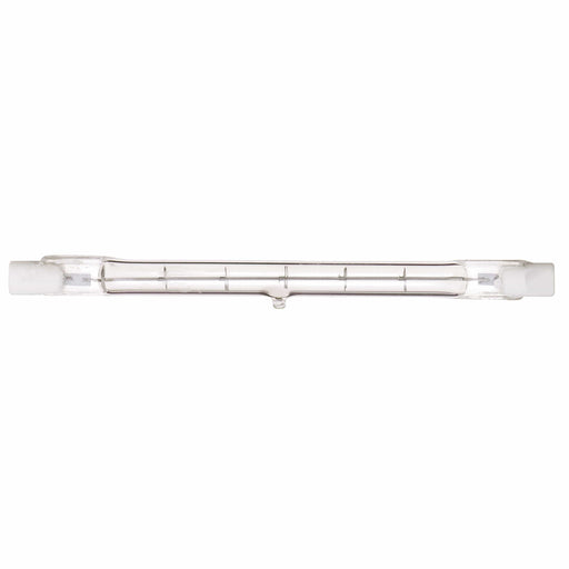 300T3Q/CL/L 118MM CARDED 120V , Lamps , SATCO, Clear,Double Ended,Double Ended Halogen,Double Ended Recessed Single Contact,Halogen,T3,Warm White