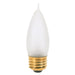 25W TT STD FR , Lamps , SATCO, CA10,Candle,Decorative Light,Frost,Incandescent,Medium,Warm White
