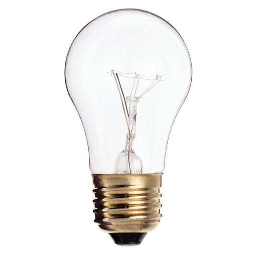 25A15 STD CLEAR 130V , Lamps , SATCO, A15,Clear,General Service,Incandescent,Medium,Type A,Warm White