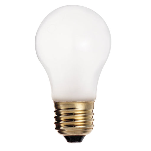 25A15 STD FROST 130V , Lamps , SATCO, A15,Frost,General Service,Incandescent,Medium,Type A,Warm White
