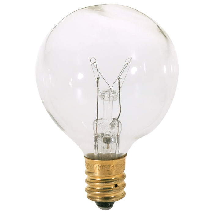15W G12 CAND. CLEAR , Lamps , SATCO, Candelabra,Clear,G12.5,Globe,Globe Light,Incandescent,Warm White