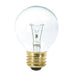 25G18.5/E26/CL/120V G19 , Lamps , SATCO, Clear,G18.5,Globe,Globe Light,Incandescent,Medium,Warm White