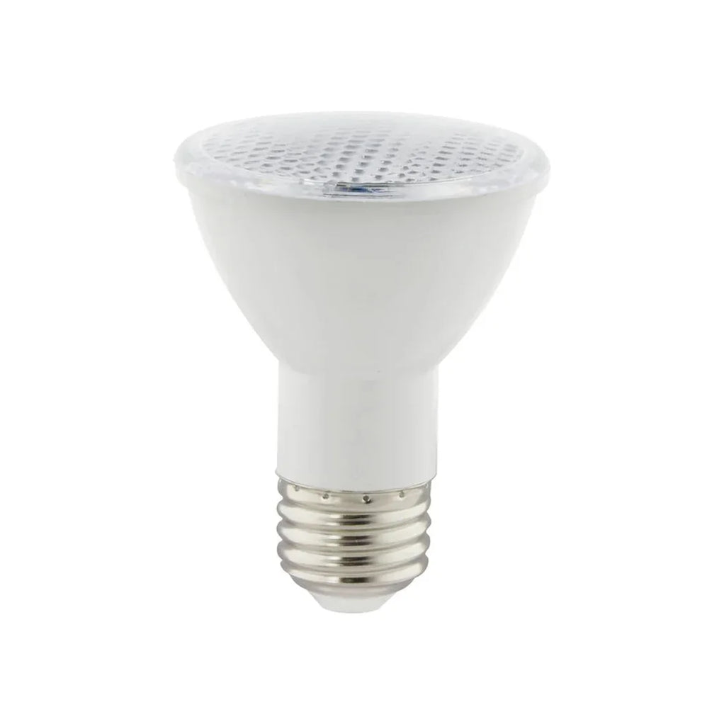 SATCO 6.5W - PAR20 LED - Amber color - 40 deg. Beam Angle - Medium base ...