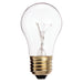 15W A-15 CLEAR MED BASE , Lamps , SATCO, A15,Clear,General Service,Incandescent,Medium,Type A,Warm White