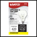40A15 CLEAR E12 NICKEL PLATED , Lamps , SATCO, A15,Candelabra,Clear,General Service,Incandescent,Type A,Warm White