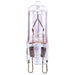 25W G9 DOUBLE LOOP 120V. , Lamps , SATCO, Bi Pin,Clear,G9 Double Loop,Halogen,T4,Warm White