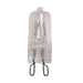 60W G9 CL DOUBLE LOOP 120V , Lamps , SATCO, Bi Pin,Clear,G9 Double Loop,Halogen,T4,Warm White