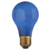 40W A19 CERAMIC BLUE 130V , Lamps , SATCO, A19,Ceramic Blue,General Service,Incandescent,Medium,Type A