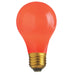 60W A19 STD RED CERAMIC , Lamps , SATCO, A19,Ceramic Red,General Service,Incandescent,Medium,Type A