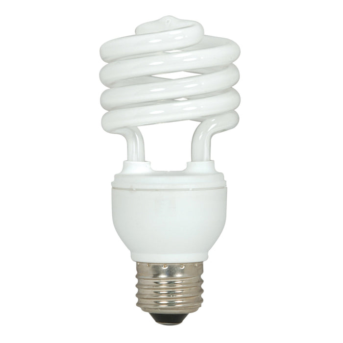 18T2/E26/4100K/120V/3PK , Lamps , SATCO, Compact Fluorescent,Cool White,Medium,Spiral,Spirals CFL,T2,White